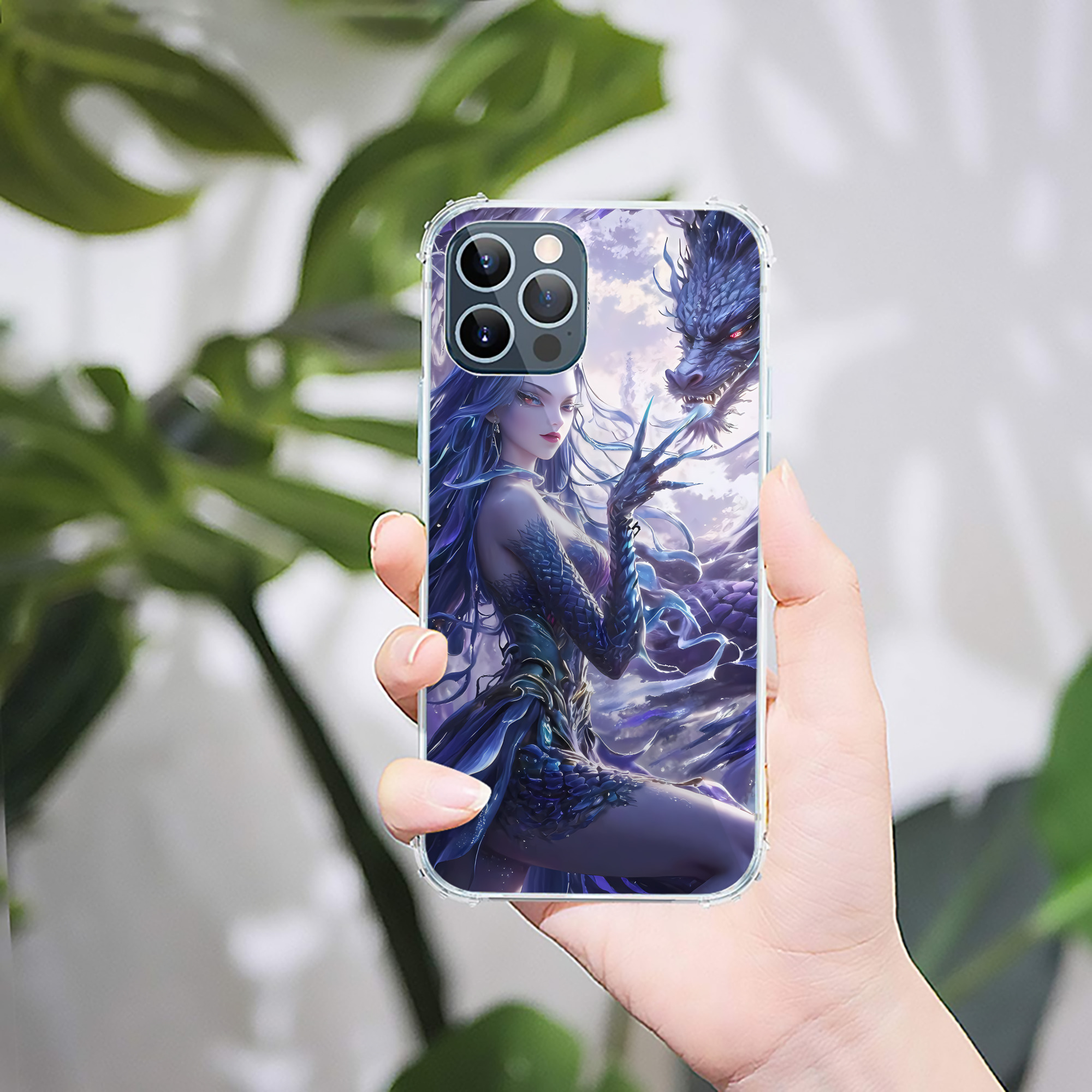 （画像用） Ne Zha 2 ナタ 魔童の大暴れ 【iPhone 12シリーズ対応】透明スマホケース（クリアソフトケース）
